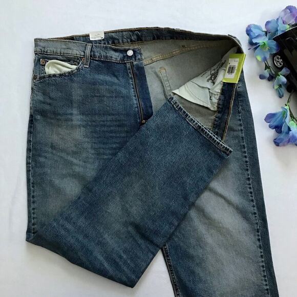 Levi's NWT 541 Medium Wash Athletic Taper Jeans Men 42 x 32 - Picture 3 of 9